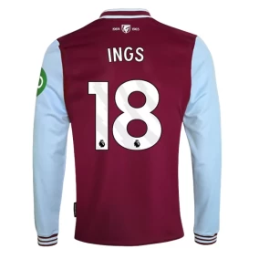 Ings West Ham United Hjemmebanetrøje 2024/2025 Langærmet